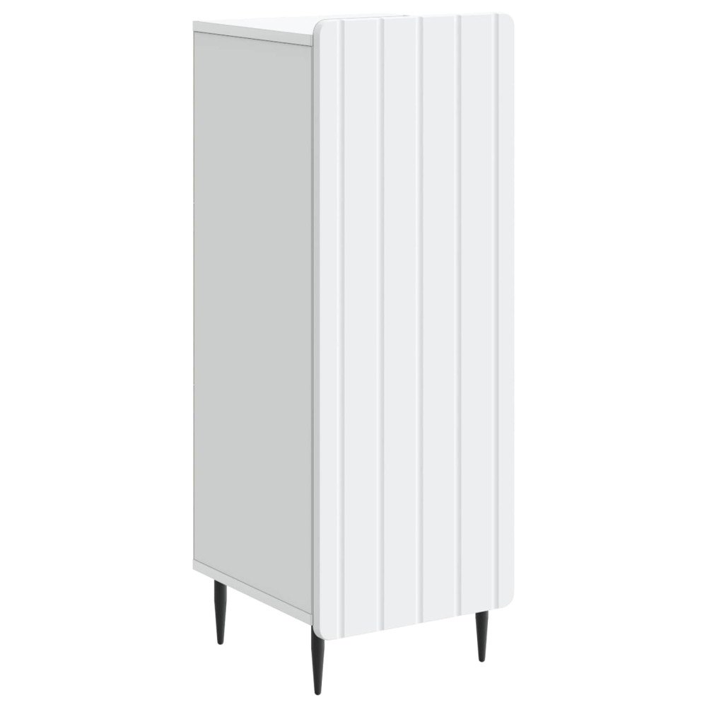 vidaXL Sideboard Vit 34,5 x 33 x 92 cm Konstruerat trä