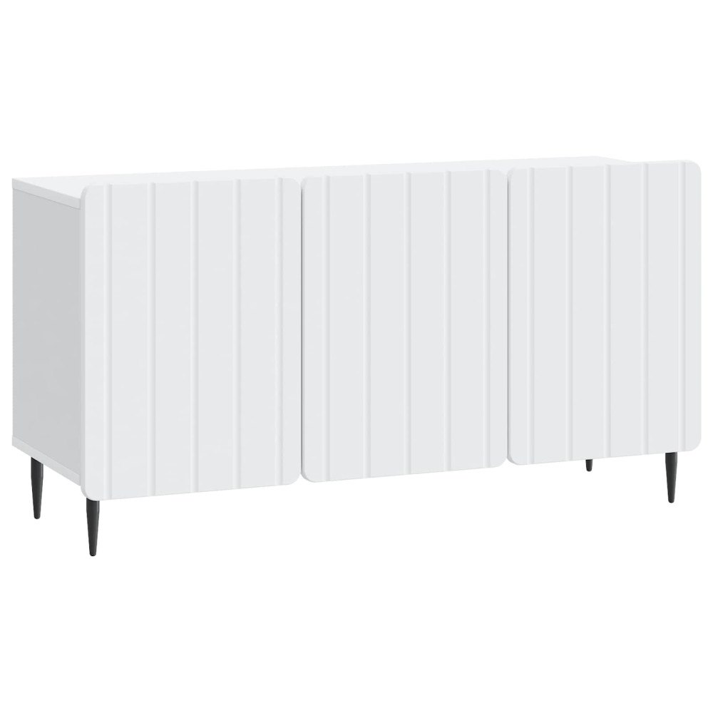 vidaXL TV-skåp Vit 99 x 34,5 x 52 cm Konstruerat trä