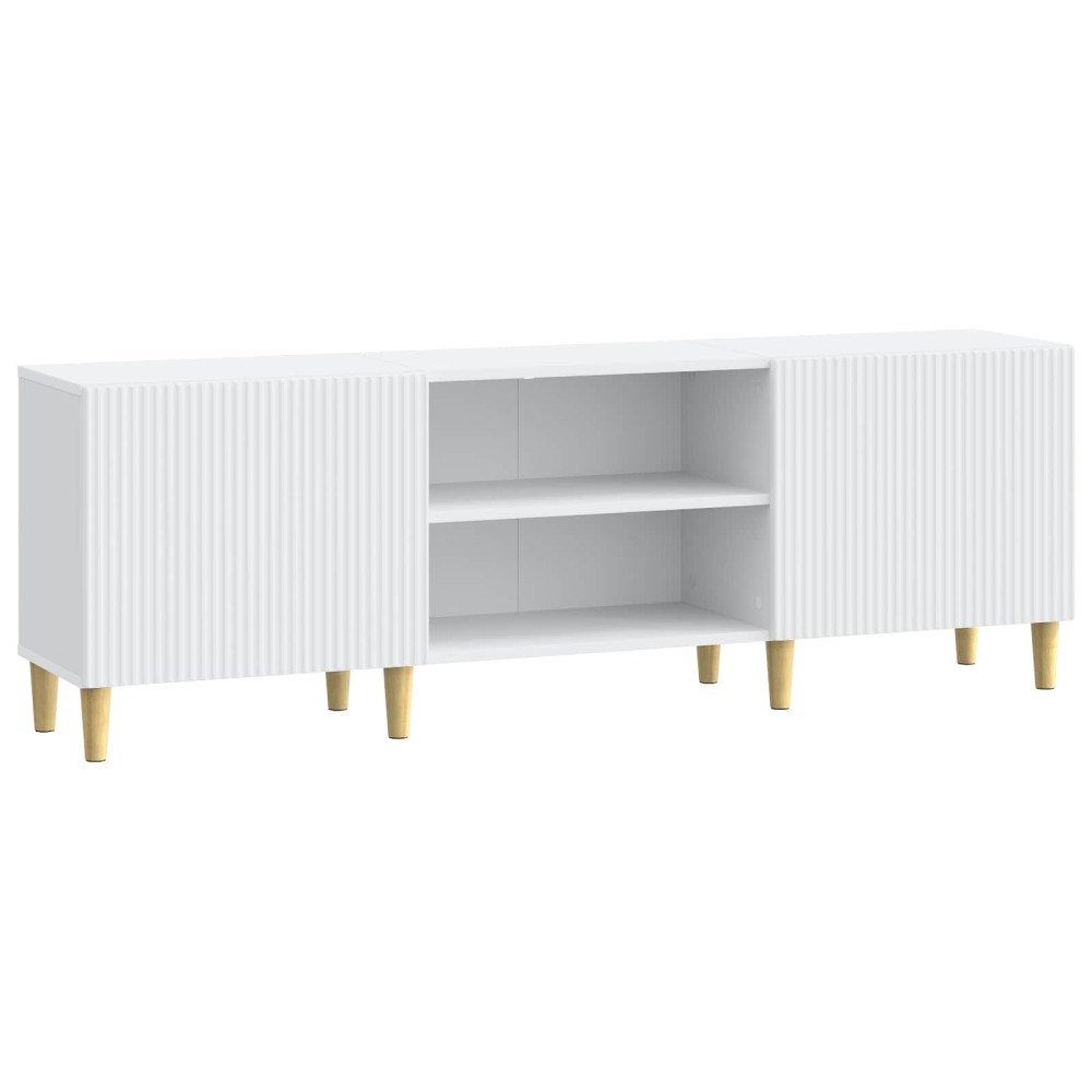 vidaXL TV-skåp Vit 150 x 31 x 50 cm Konstruerat trä