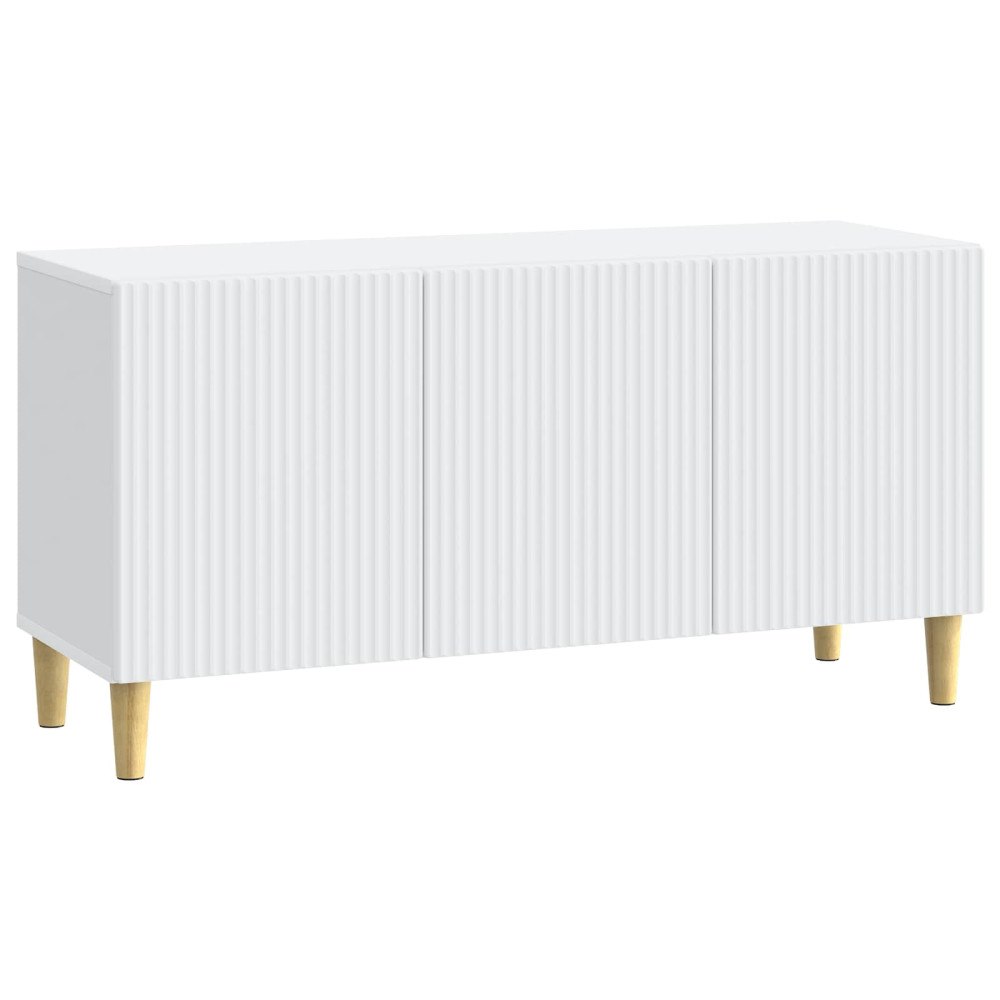 vidaXL TV-skåp Vit 99 x 34,5 x 50 cm Konstruerat trä