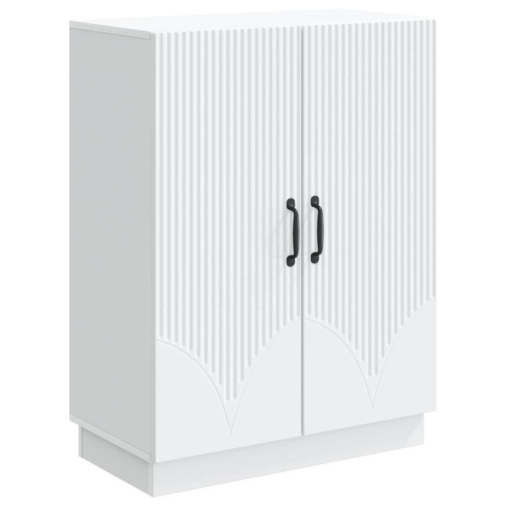 vidaXL Sideboard Vit 66 x 34,5 x 87 cm Konstruerat trä