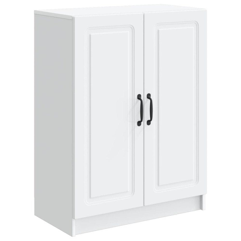 vidaXL Sideboard Vit 66 x 34,5 x 87 cm Konstruerat trä