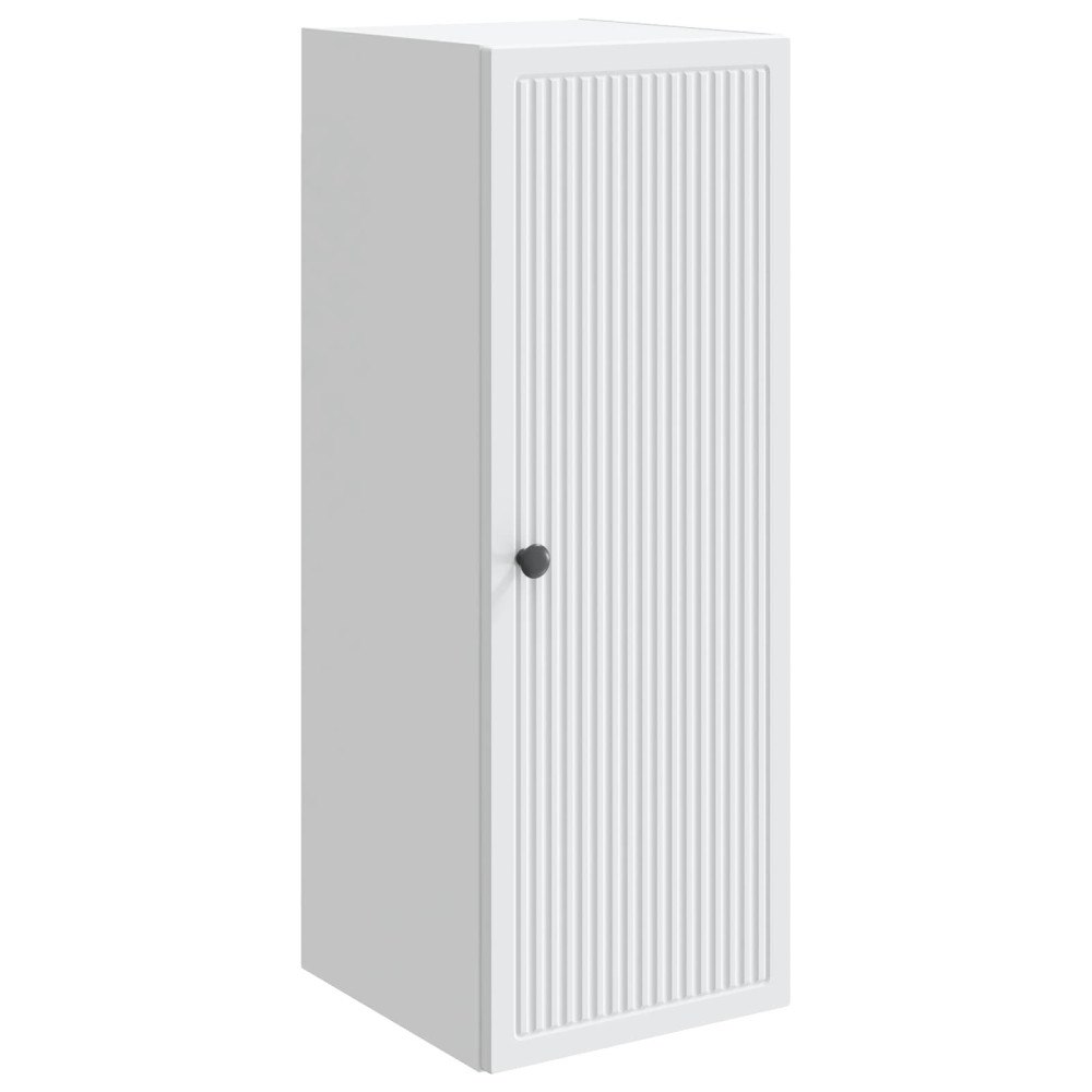 vidaXL Väggmonterat skåp Vit 33 x 34,5 x 90 cm Konstruerat trä