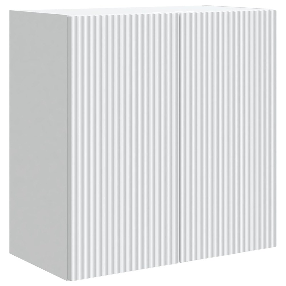 vidaXL Väggmonterat skåp Vit 59 x 31 x 60 cm Konstruerat trä