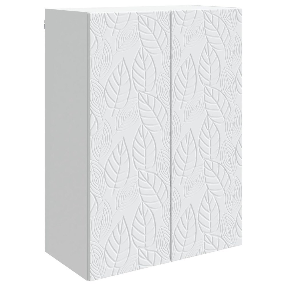 vidaXL Väggmonterat skåp Vit 66 x 34,5 x 90 cm Konstruerat trä