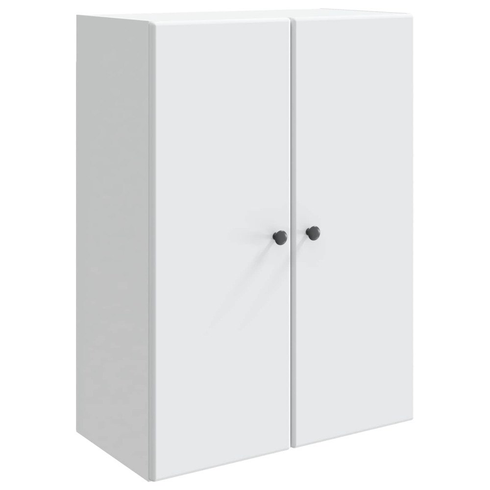 vidaXL Väggmonterat skåp Vit 66 x 34,5 x 90 cm Konstruerat trä