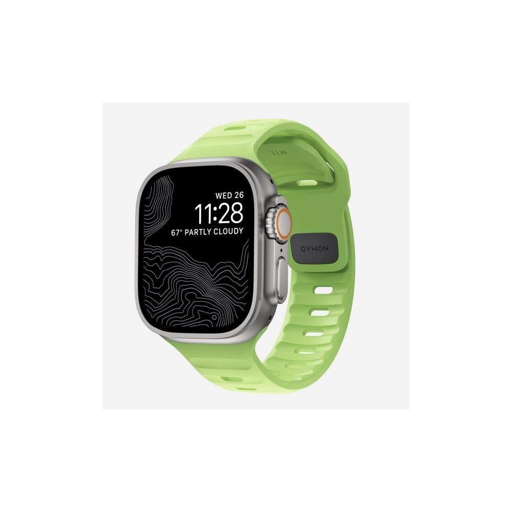 Nomad Nomad Sport Band, Band, Smartwatch, Ljusgrön, Apple, Ultra /...