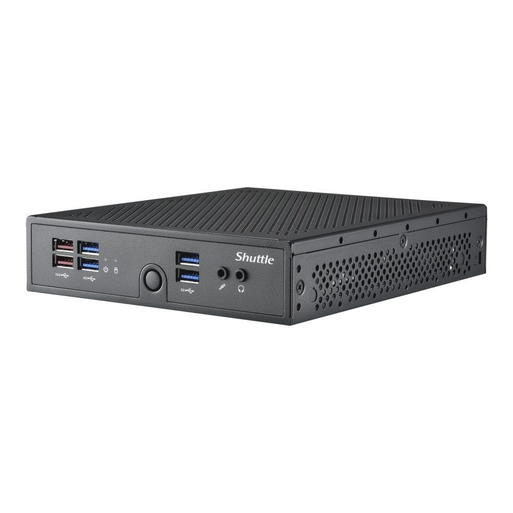 Shuttle Computer Group Shuttle XPC slim DS50U5 - Slim-PC Core i5 1335U 1.3 GHz - 0 GB - ingen HDD