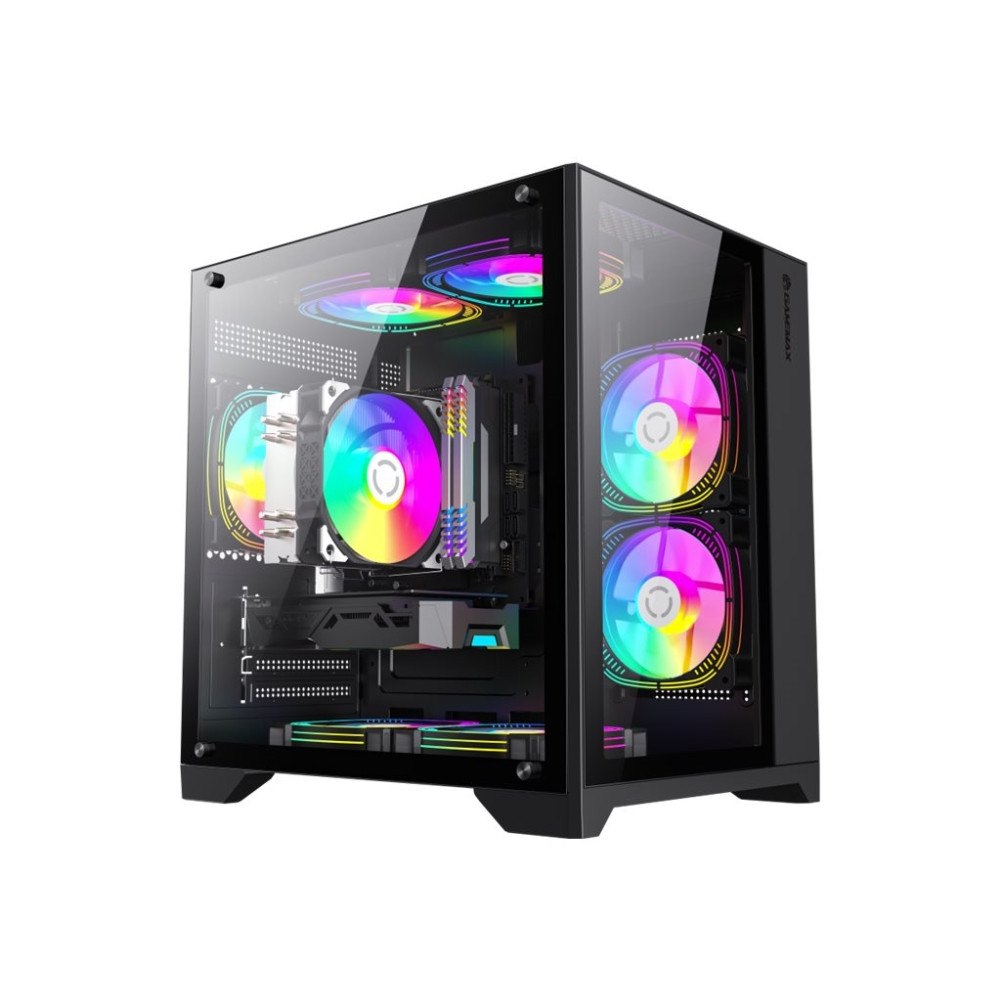 GameMax GameMax Infinity Mini BK - microATX - FlexATX