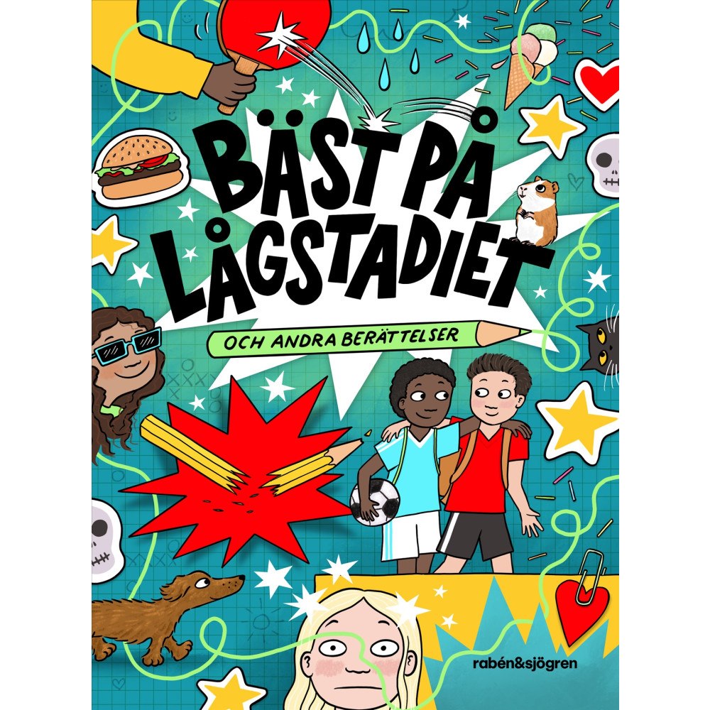 Rabén & Sjögren Bäst på lågstadiet och andra berättelser (inbunden)