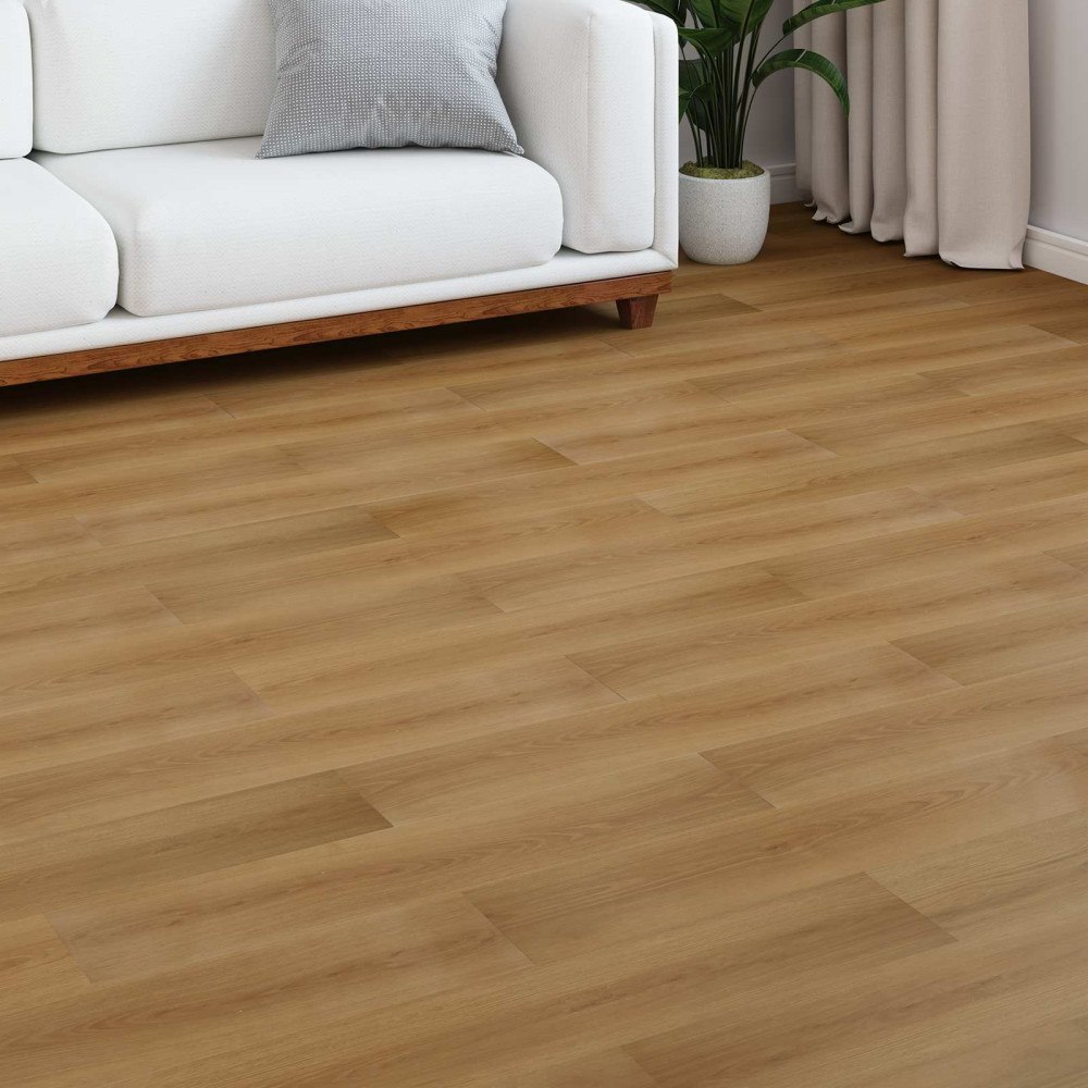 vidaXL Laminatgolv 5 pcs Ljus Lavendel 101 x 20 x 0,8 cm