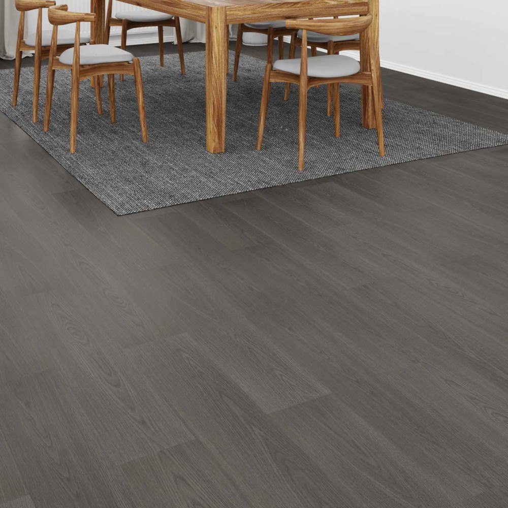 vidaXL Laminatgolv 5 pcs Varm Grå 101 x 20 x 0,8 cm Konstruerat trä