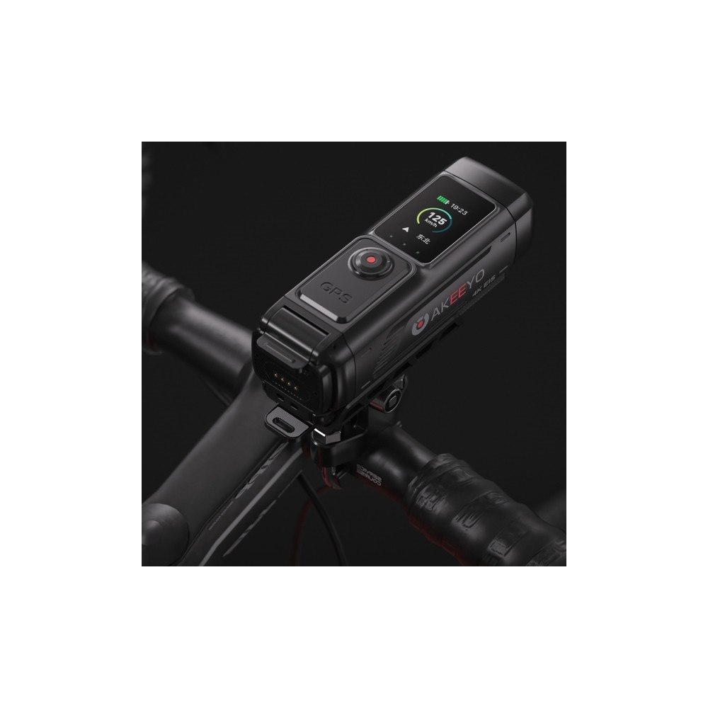 Dod Tech AKEEYO 730Pro 4K videoinspelare för styre till cykel och mot...