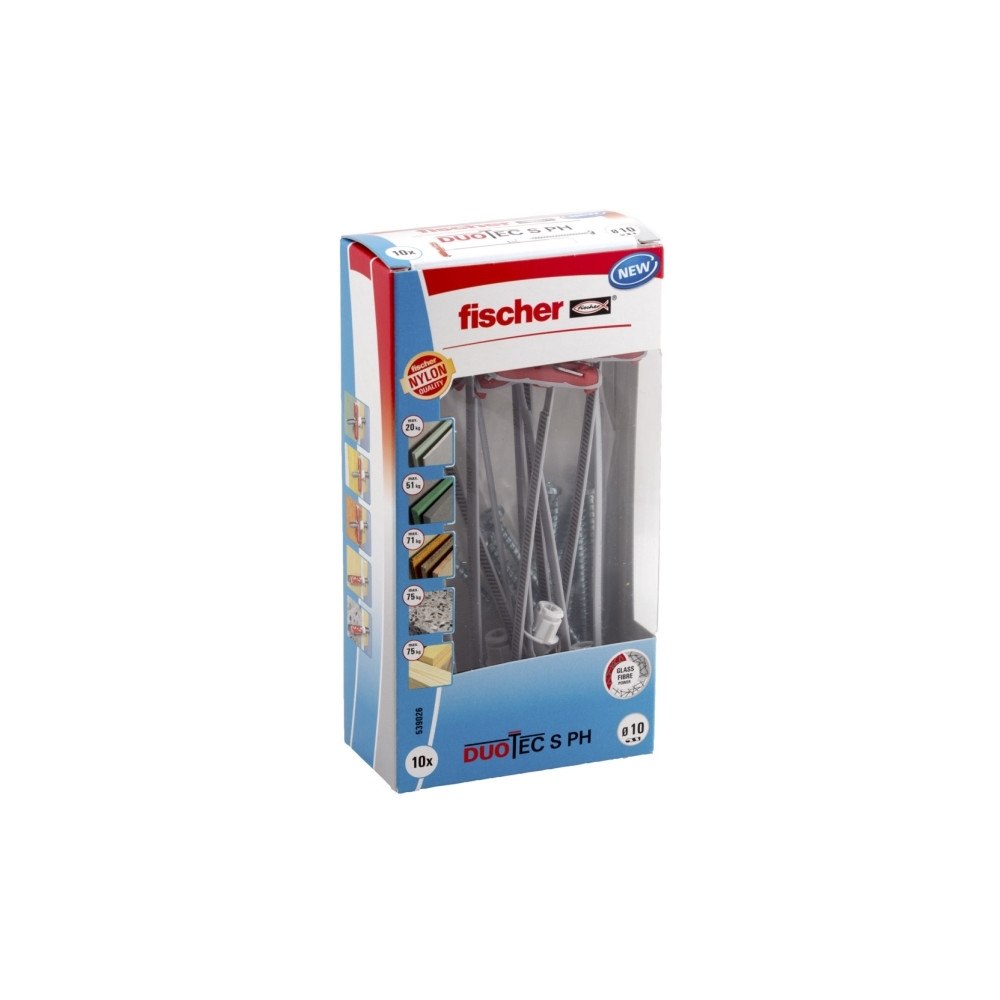 Fischer Fischer DUOTEC 10 S PH LD, Expansionsankare, Betong, Metall,...