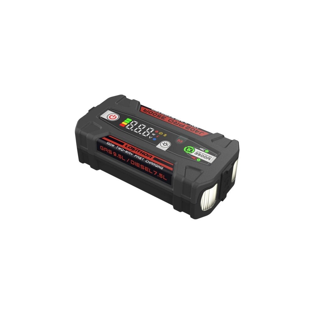 Lokithor LOKITHOR LOKTIHOR J402 PRO startladdare 3500A peak 100W 2-vä...