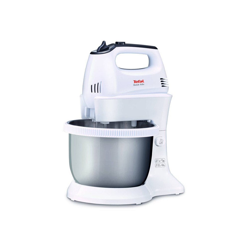 Tefal Tefal Quick Mix HT312138 - handmixer - vit/mörkgrå