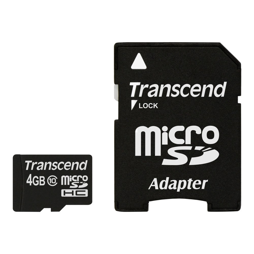 Transcend Information Transcend Premium - flash-minneskort - 4 GB - microSDHC