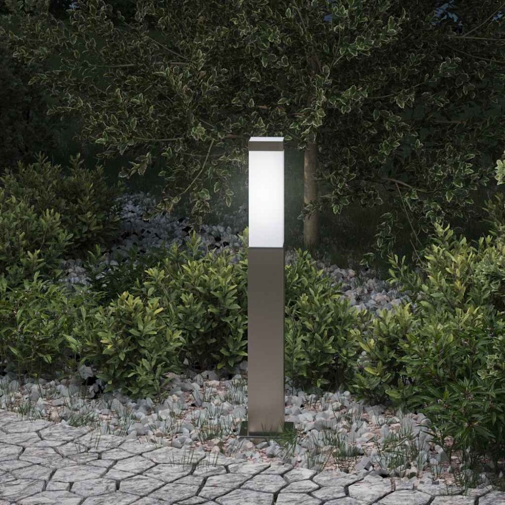 vidaXL Pollare 50 cm rostfritt stål IP44
