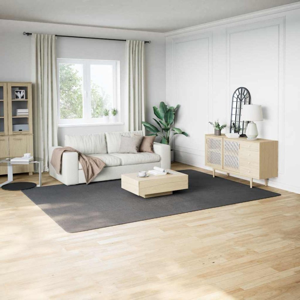 vidaXL Shaggy-matta antracit 240x340 cm polyester