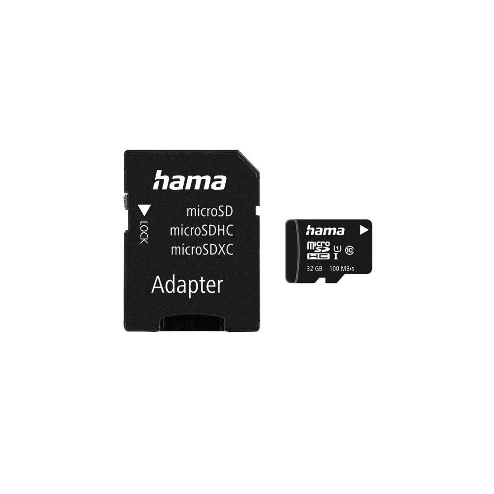 Hama Minneskort HAMA Micro SDHC 32GB CL10