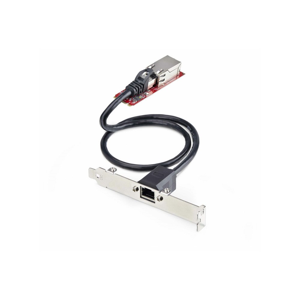 StarTech.com Startech 1-Port 2.5GbE M.2 Network Card, Multi-Gigabit Speeds (2.5G/1G/100M/10M) - NBASE-T (802.3bz), PCIe Ethernet M.2...