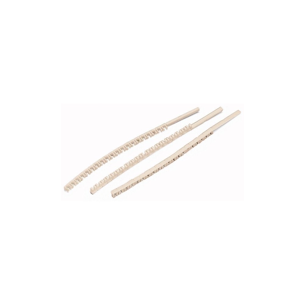 WAGO Wago 249-247, Markörer för kopplingsplintar, 10 styck, Vit,...