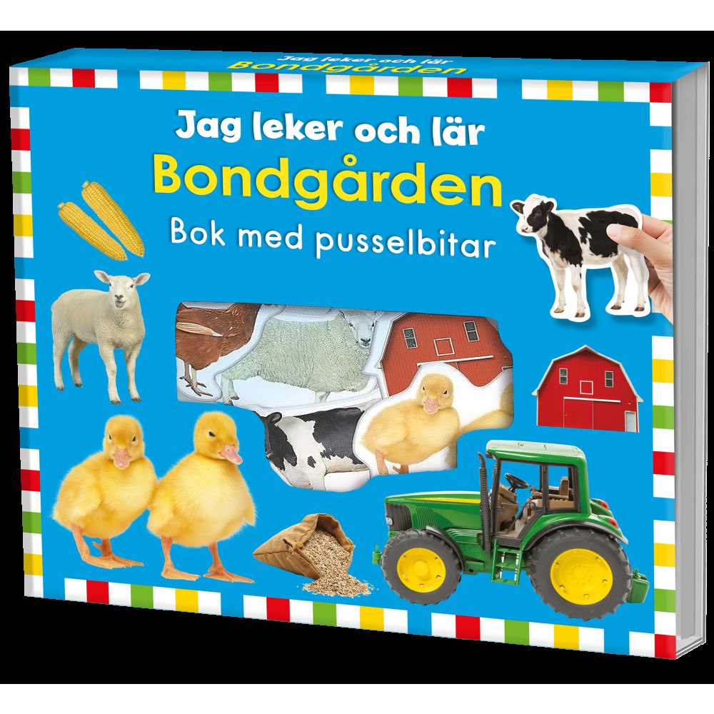 Hannah Cockayne Bondgården - bok med pusselbitar (bok)