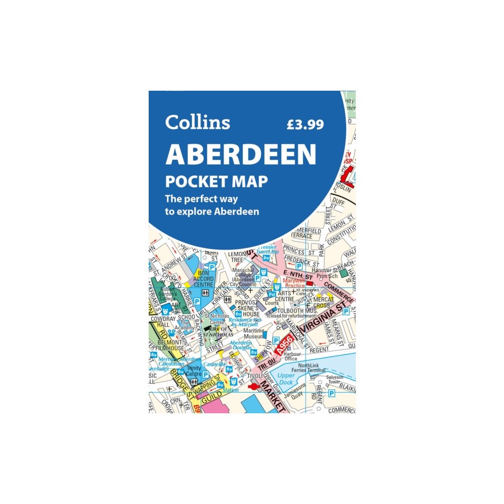 HarperCollins Publishers Aberdeen Pocket Map