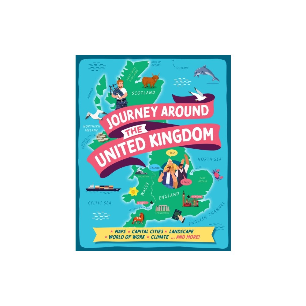 Hachette Children's Group Journey Around the United Kingdom (häftad, eng)