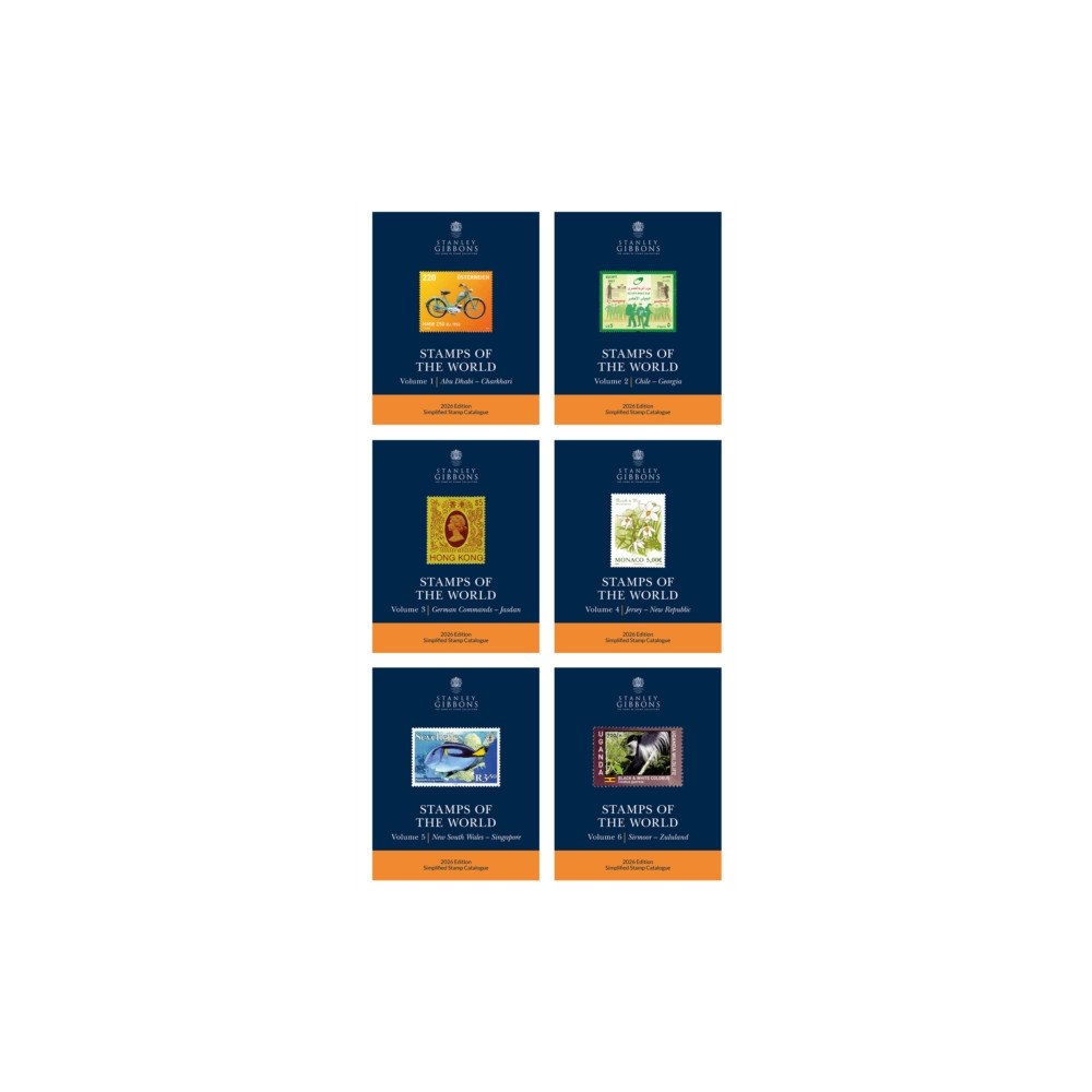 Stanley Gibbons Limited 2026 Stamps of the World Catalogue Set of 6 Volumes (häftad, eng)