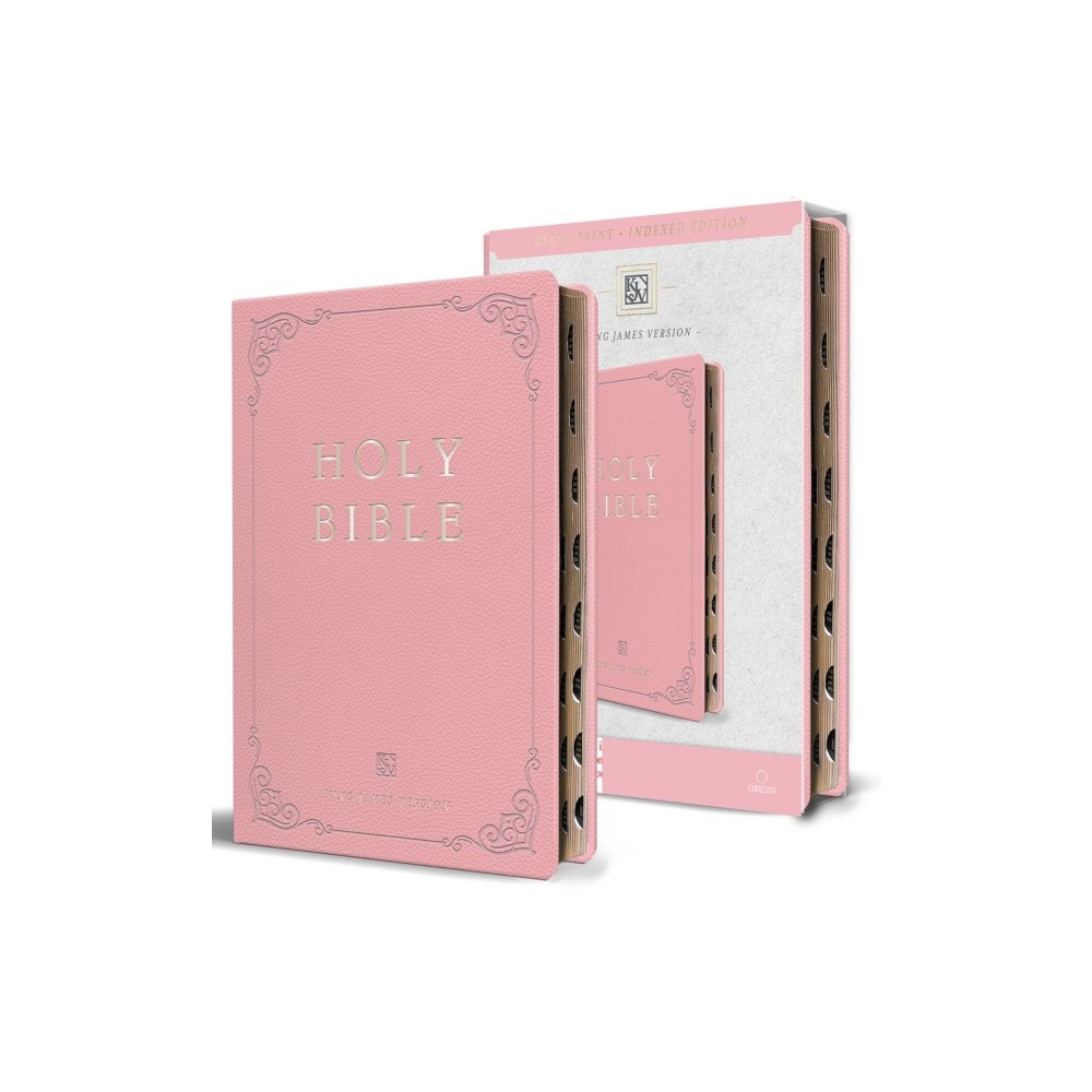 Penguin Random House Grupo Editorial (USA) LLC KJV Large Format Giant Print Pink Leathersoft with Index (inbunden, eng)