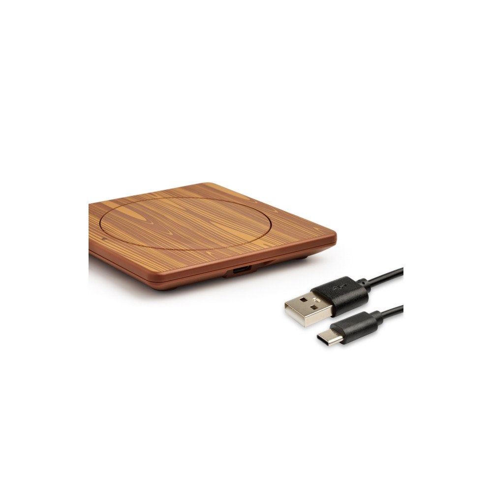 Thinking Gifts ZipCharger Wood