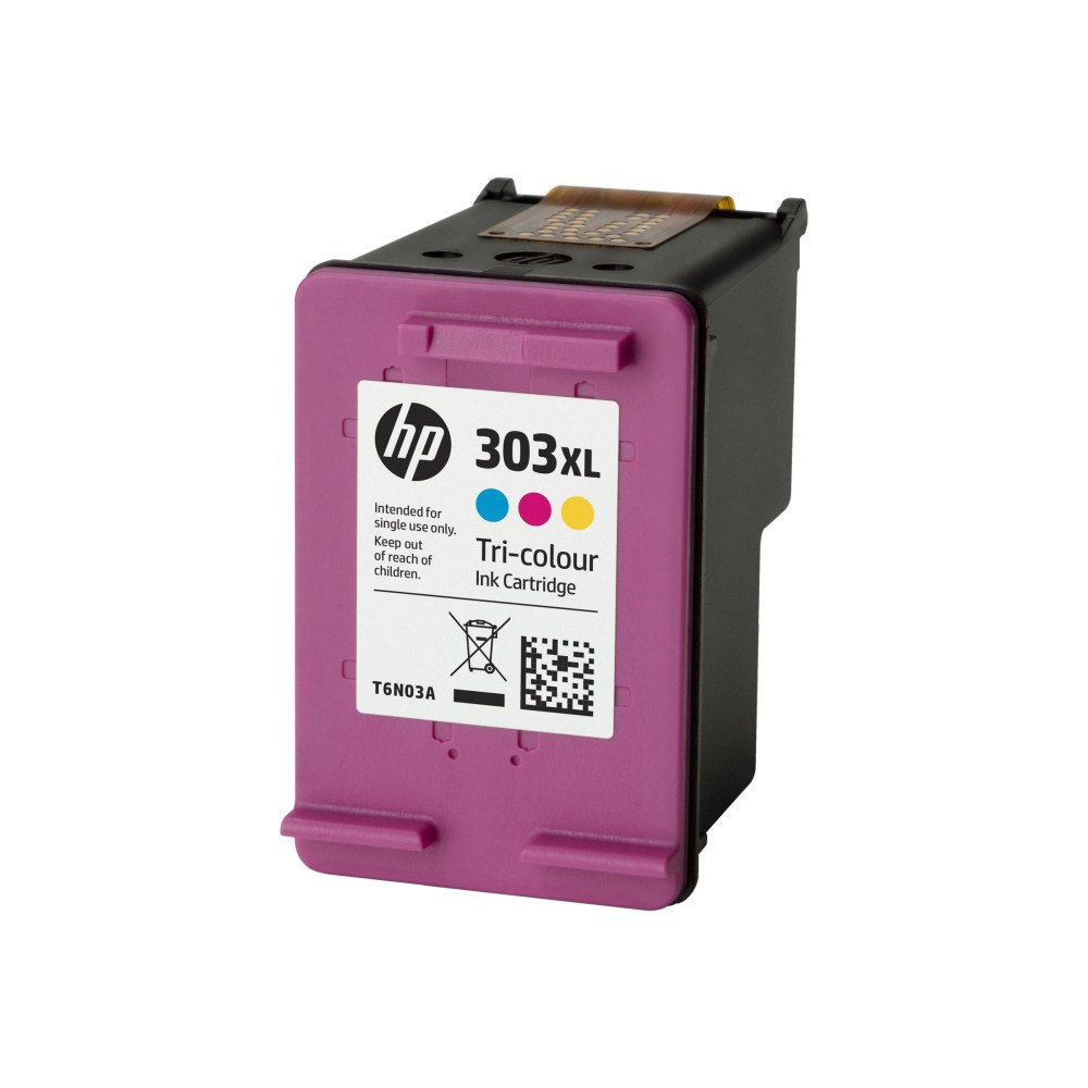 Hewlett-Packard HP 303XL - Lång livslängd - färg (cyan, magenta, gul) - original - bläckpatron