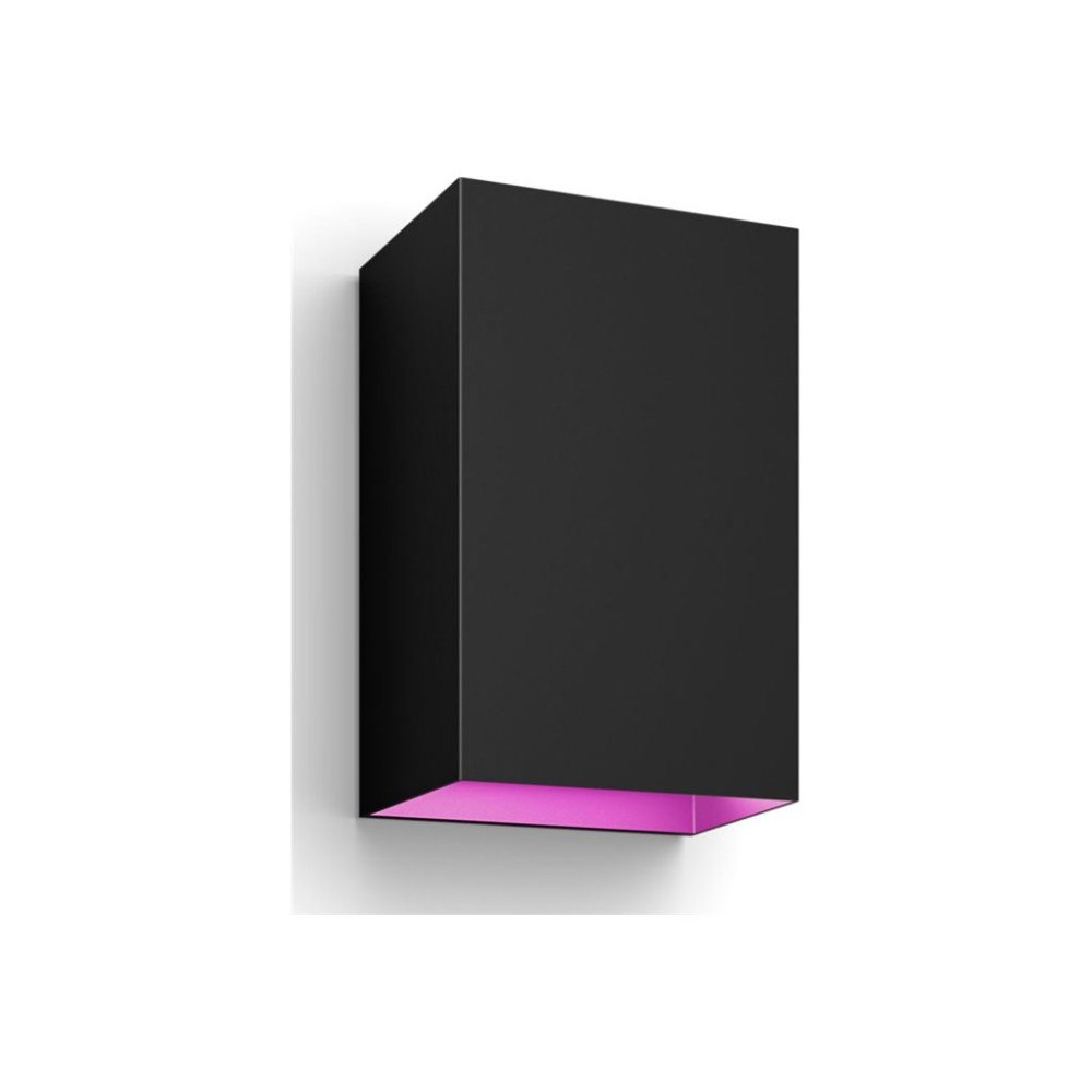 Philips Philips Hue White and Color Ambiance Resonate - vägglampa - LED x 2 - 8 W - 2000-6500 K - svart