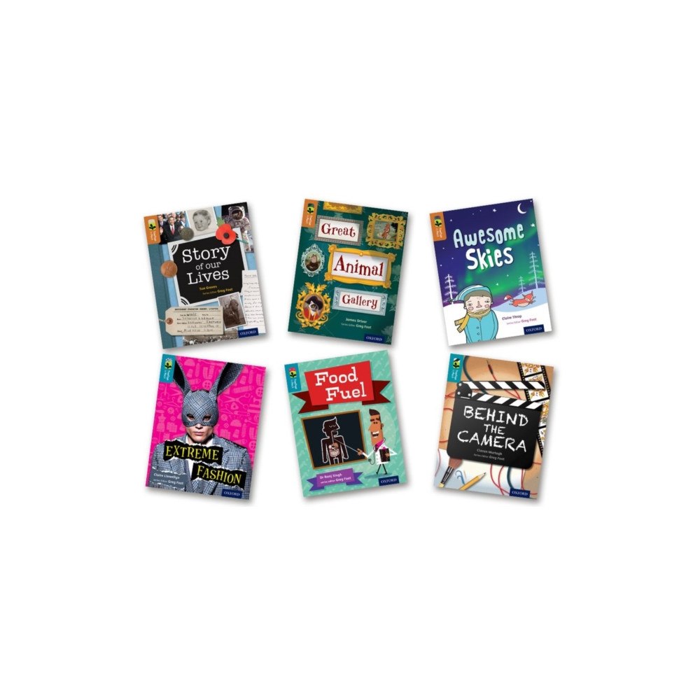 Oxford University Press Oxford Reading Tree TreeTops inFact: Oxford Level 8/9: Pack of 6 (häftad, eng)