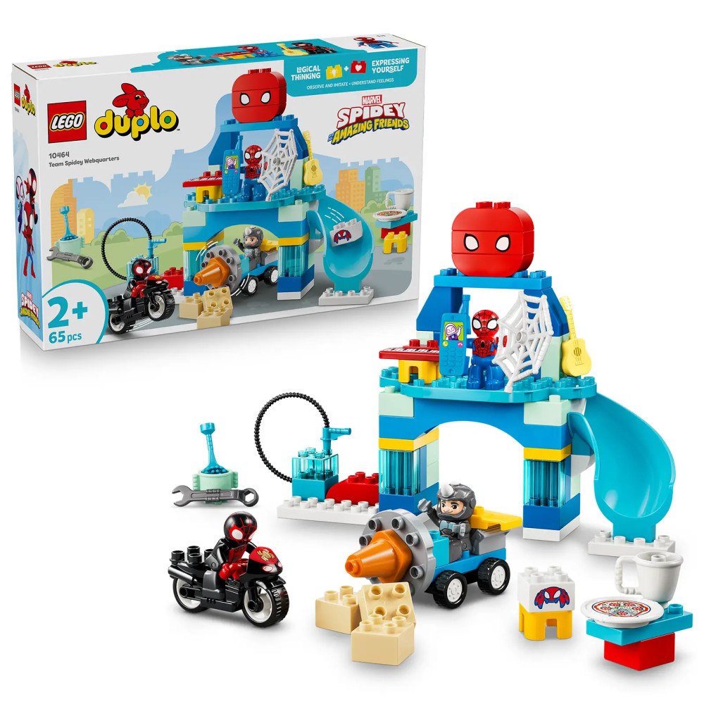 LEGO® LEGO® DUPLO® 10464 Spideyho tým a pavoučí základna