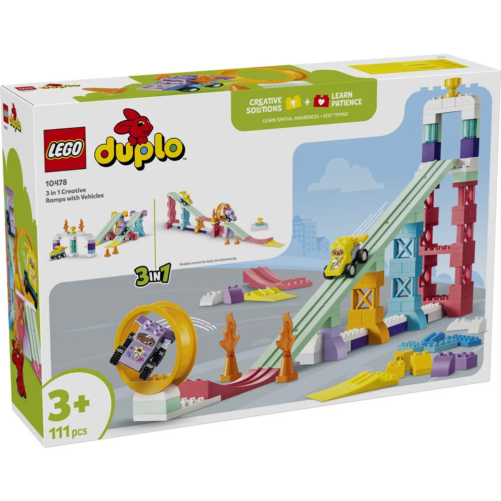 LEGO® LEGO® DUPLO® 10478 Kreativní rampy s autíčky 3 v 1