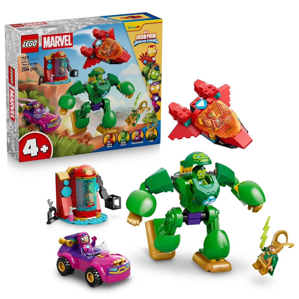 LEGO® LEGO® Disney Junior Marvel 11211 Loki vs. Iron Manův tým