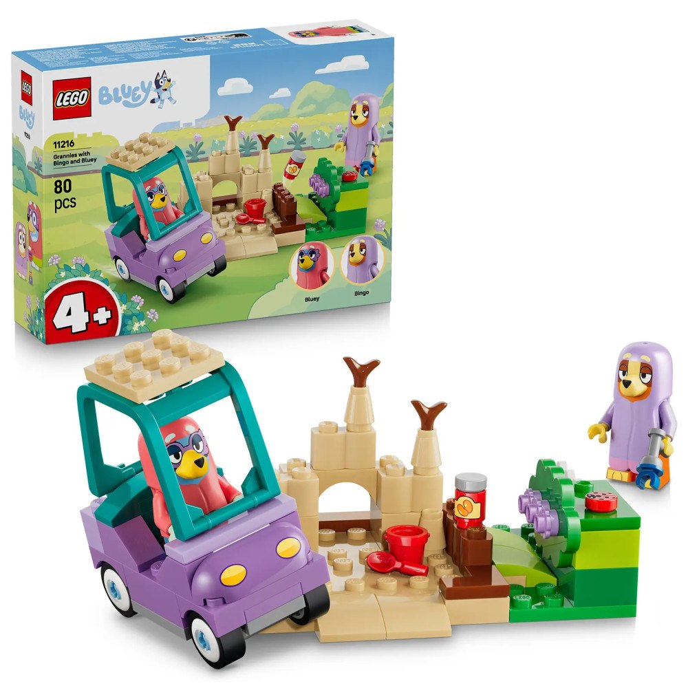 LEGO® LEGO® Bluey 11216 Bingo, Bluey a babičky