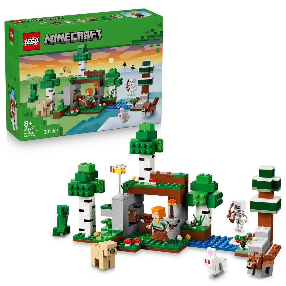 LEGO® LEGO® Minecraft® 21593 První noční dobrodružství