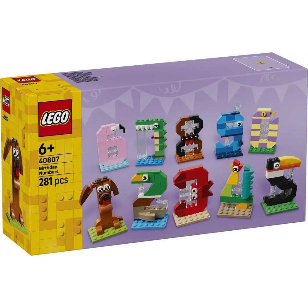 LEGO® LEGO® Iconic 40807 Narozeninová čísla