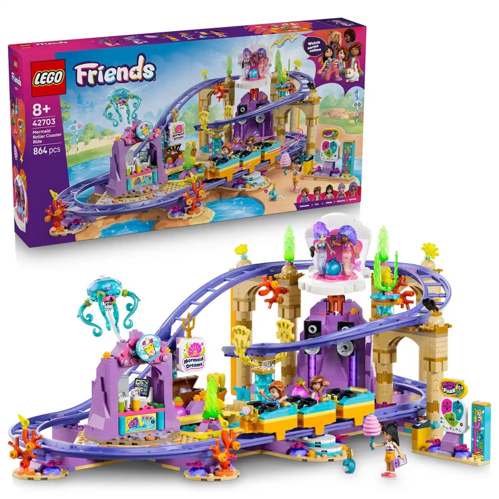 LEGO® LEGO® Friends 42703 Jízda na horské dráze s mořskými pannami