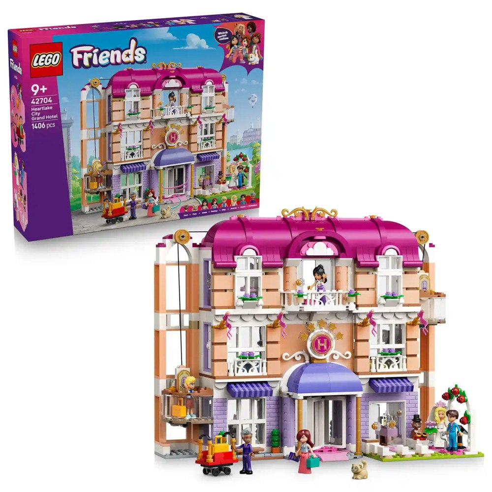 LEGO® LEGO® Friends 42704 Grand Hotel v městečku Heartlake