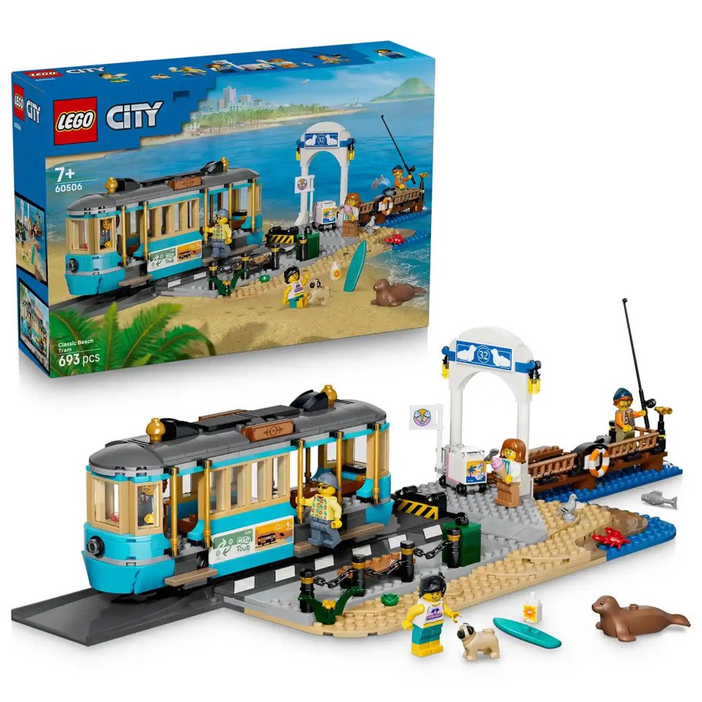 LEGO® LEGO® City 60506 Historická plážová tramvaj