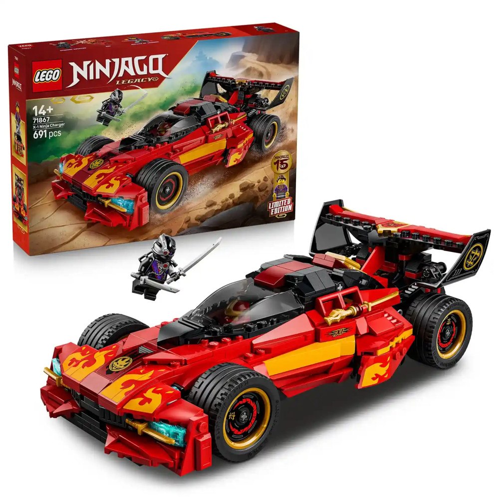 LEGO® LEGO® NINJAGO® 71867 Kaiův červený bourák: 15 let NINJAGO
