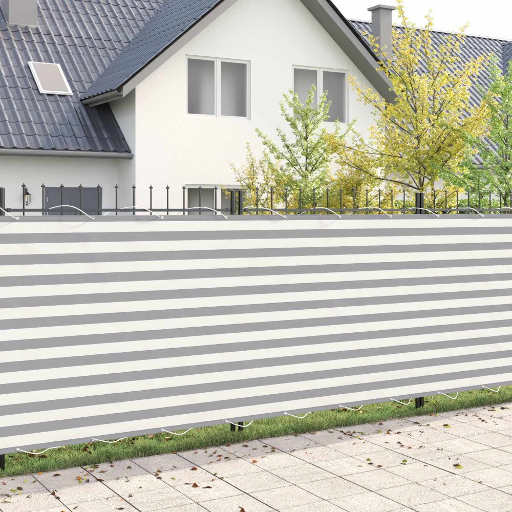 vidaXL Balkongskärm 200 x 400 cm Tyg med PU-beläggning
