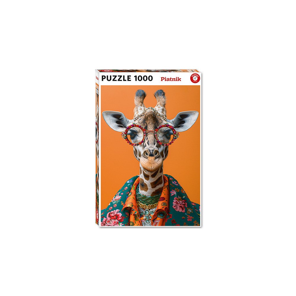 Piatnik Crazy Giraffe, Pussel, 1000 bitar, Piatnik
