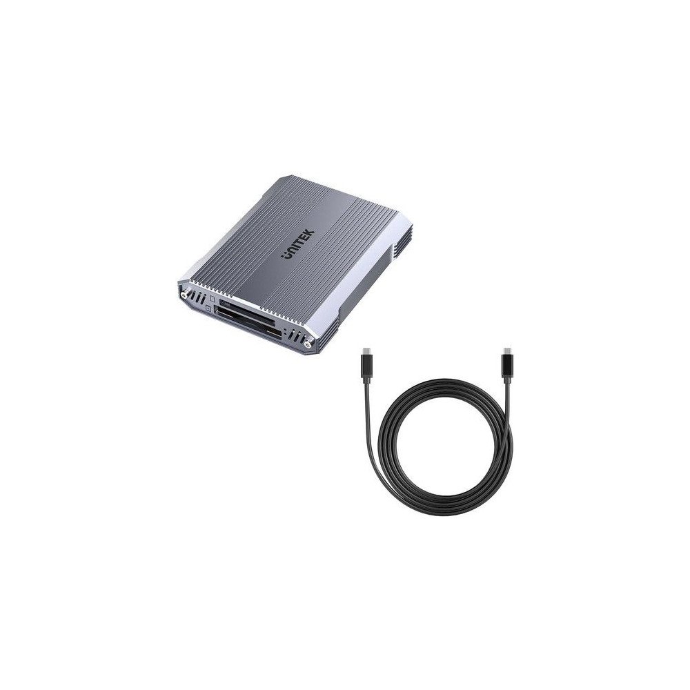 UNITEK Kortläsare Unitek för CF Express, SD/microSD, USB-A 10 Gbps...