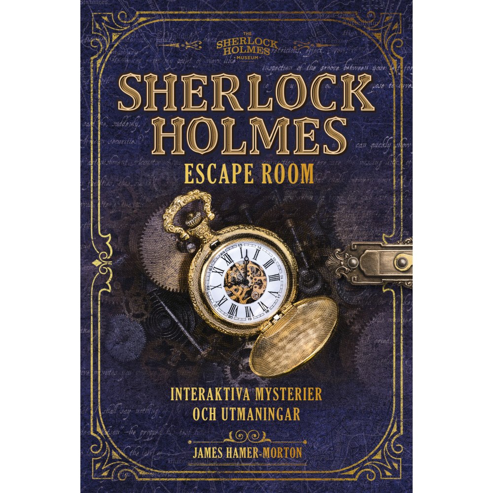 James Hamer-Morton Sherlock Holmes escape room : interaktiva mysterier och utmaningar (bok, danskt band)