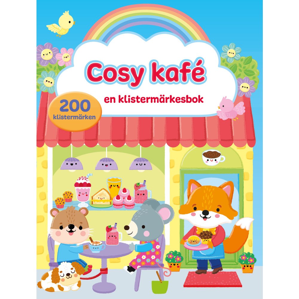 Sims Lesley Cosy kafé : en klistermärkesbok (häftad)